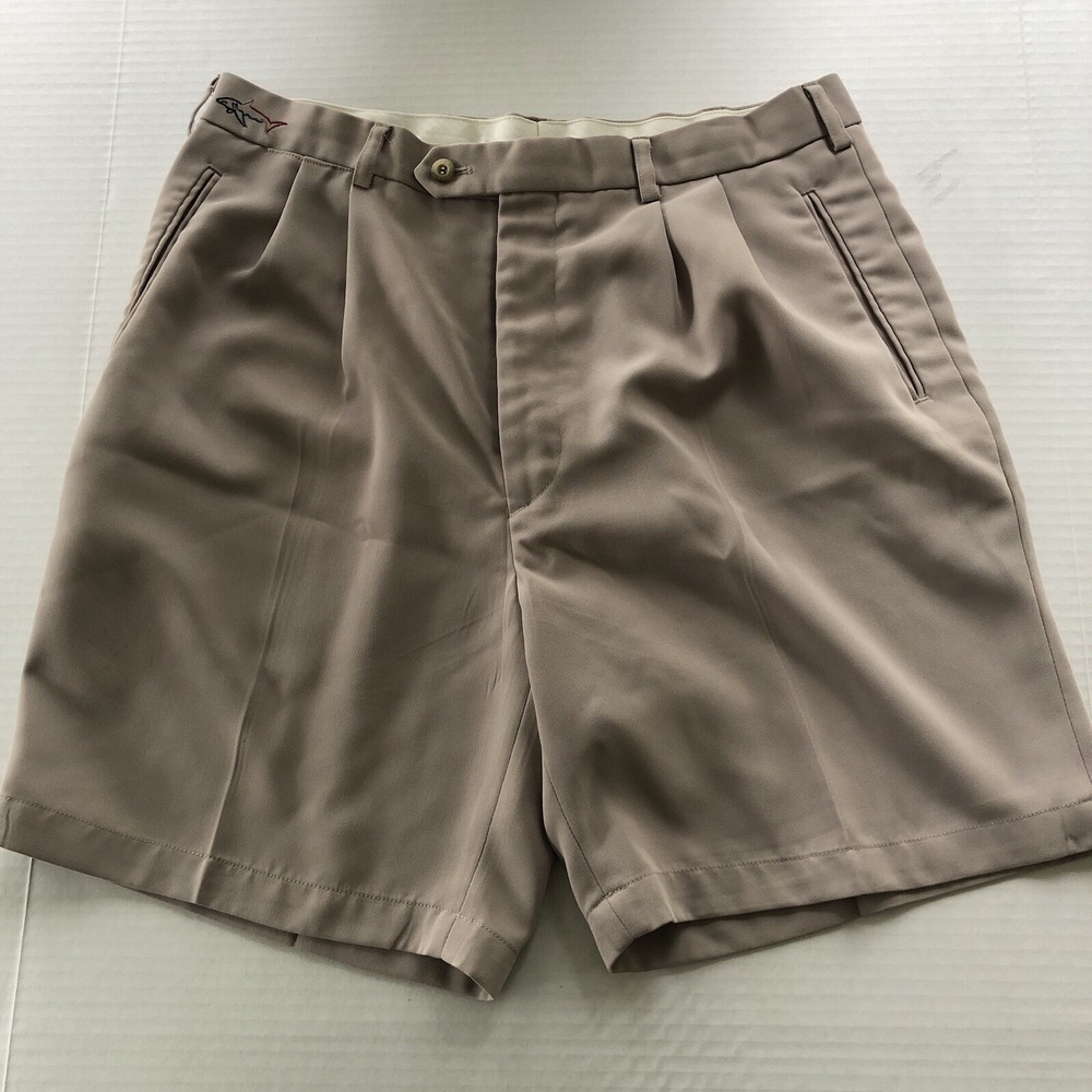 Greg Norman Collection Brown Shorts Men's Sz 36 A3413